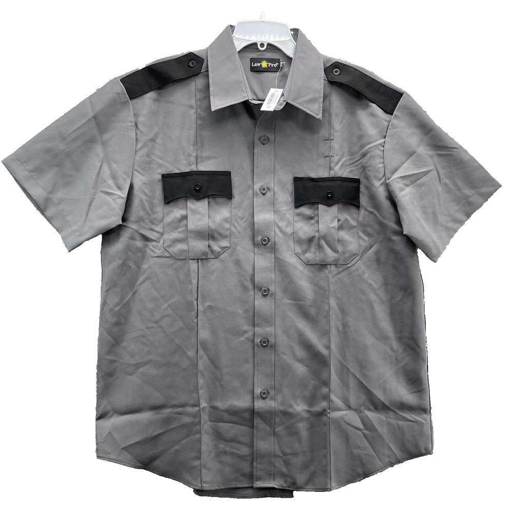 Law Pro Shirt Men Large Security Tactical Deputy Utility Workwear Police Uniform